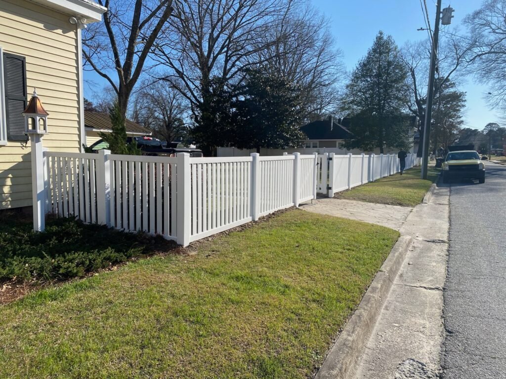 Vinyl Fence